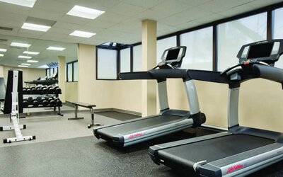 Fitness facility available at Hyatt Place San Jose Downtown.