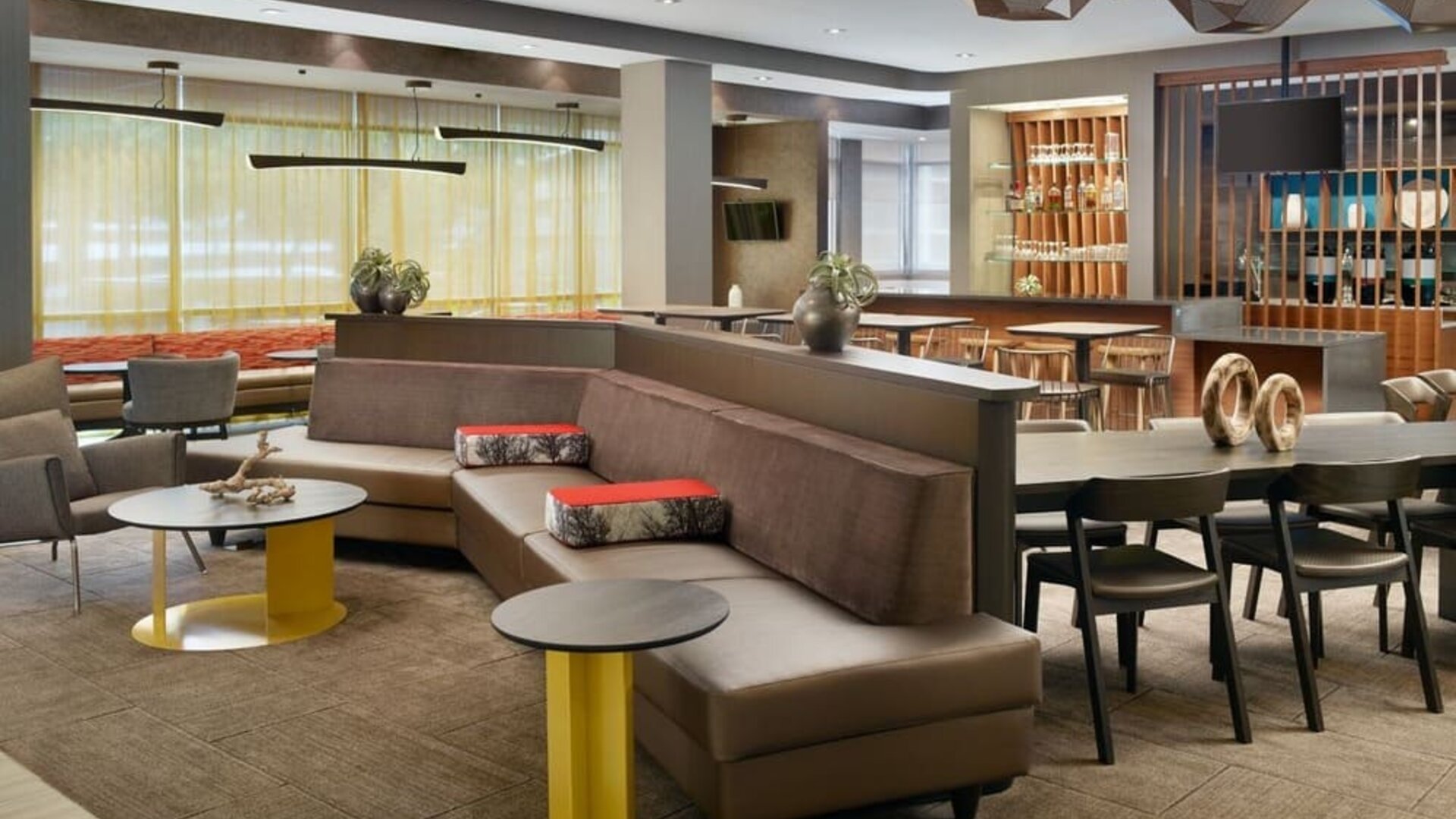 Comfortable coworking space at SpringHill Suites Atlanta Northwest.