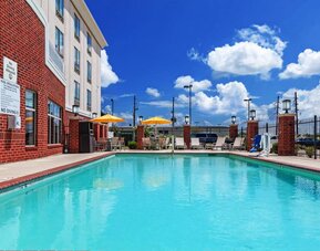 Refreshing outdoor pool at Holiday Inn Express & Suites Shreveport South - Park Plaza.