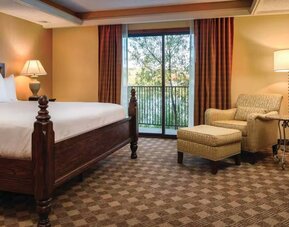 Day use room with balcony at DoubleTree By Hilton Seattle Airport.