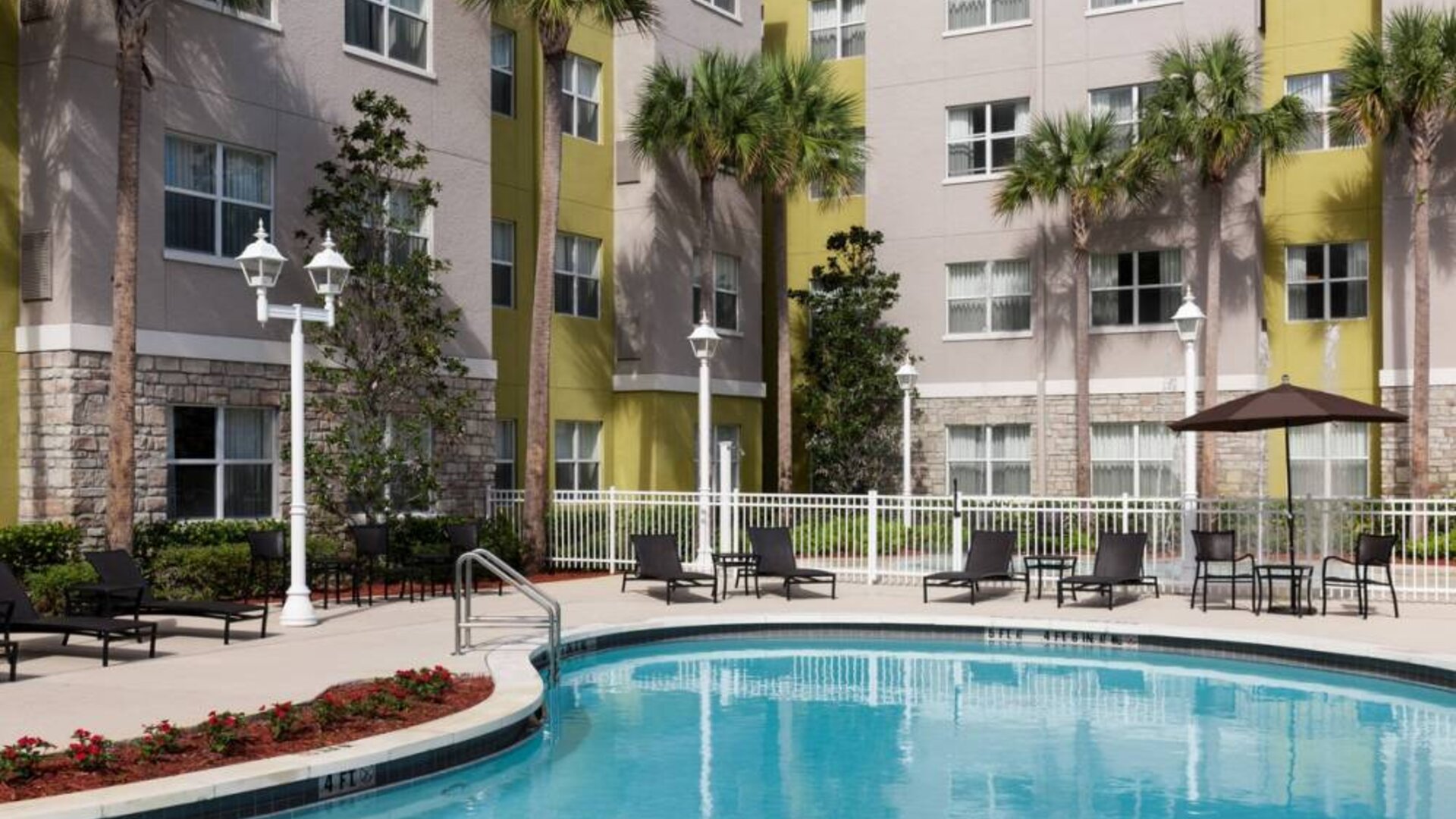 Refreshing outdoor pool at Residence Inn Fort Lauderdale Airport & Cruise Port.