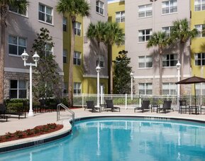 Refreshing outdoor pool at Residence Inn Fort Lauderdale Airport & Cruise Port.