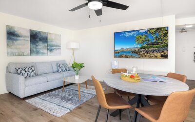 Renovated Pacific Monarch Studio Near Waikiki Beach