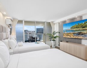 Ocean and City Views at Island Colony Near Waikiki Beach