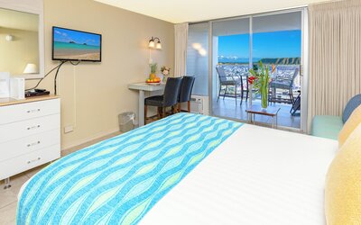 Ocean and City Views at Island Colony Near Waikiki Beach