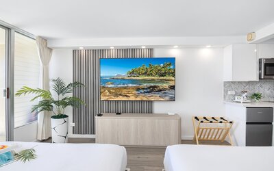 Ocean and City Views at Island Colony Near Waikiki Beach