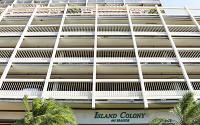 Ocean and City Views at Island Colony Near Waikiki Beach