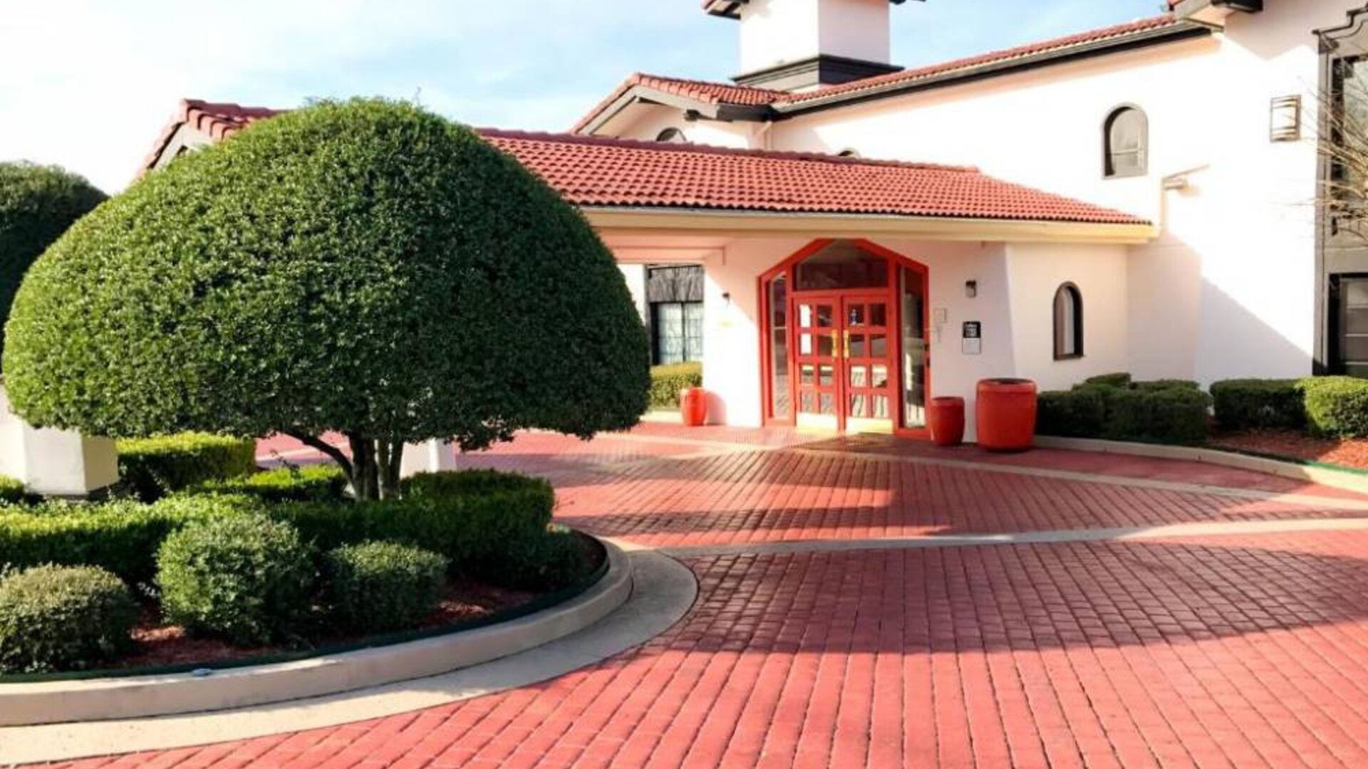 Hotel exterior at Relax Inn.