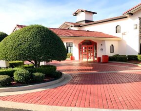 Hotel exterior at Relax Inn.