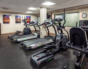 Fitness center at Best Western Premier NYC Gateway.