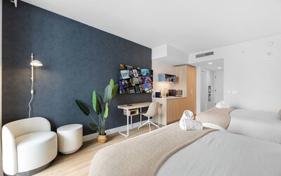 Lux Studio W City Views and Pool