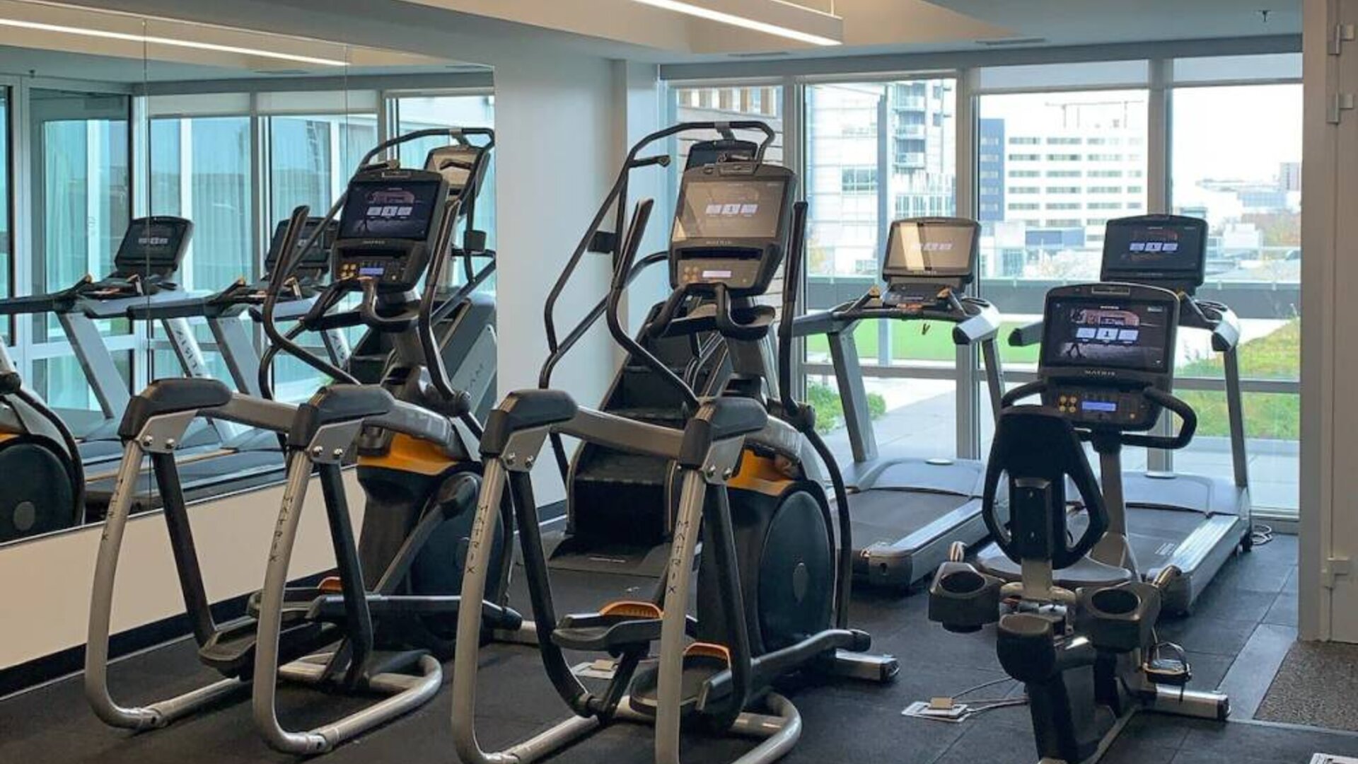 Fitness center available at Hotel Chauncey.