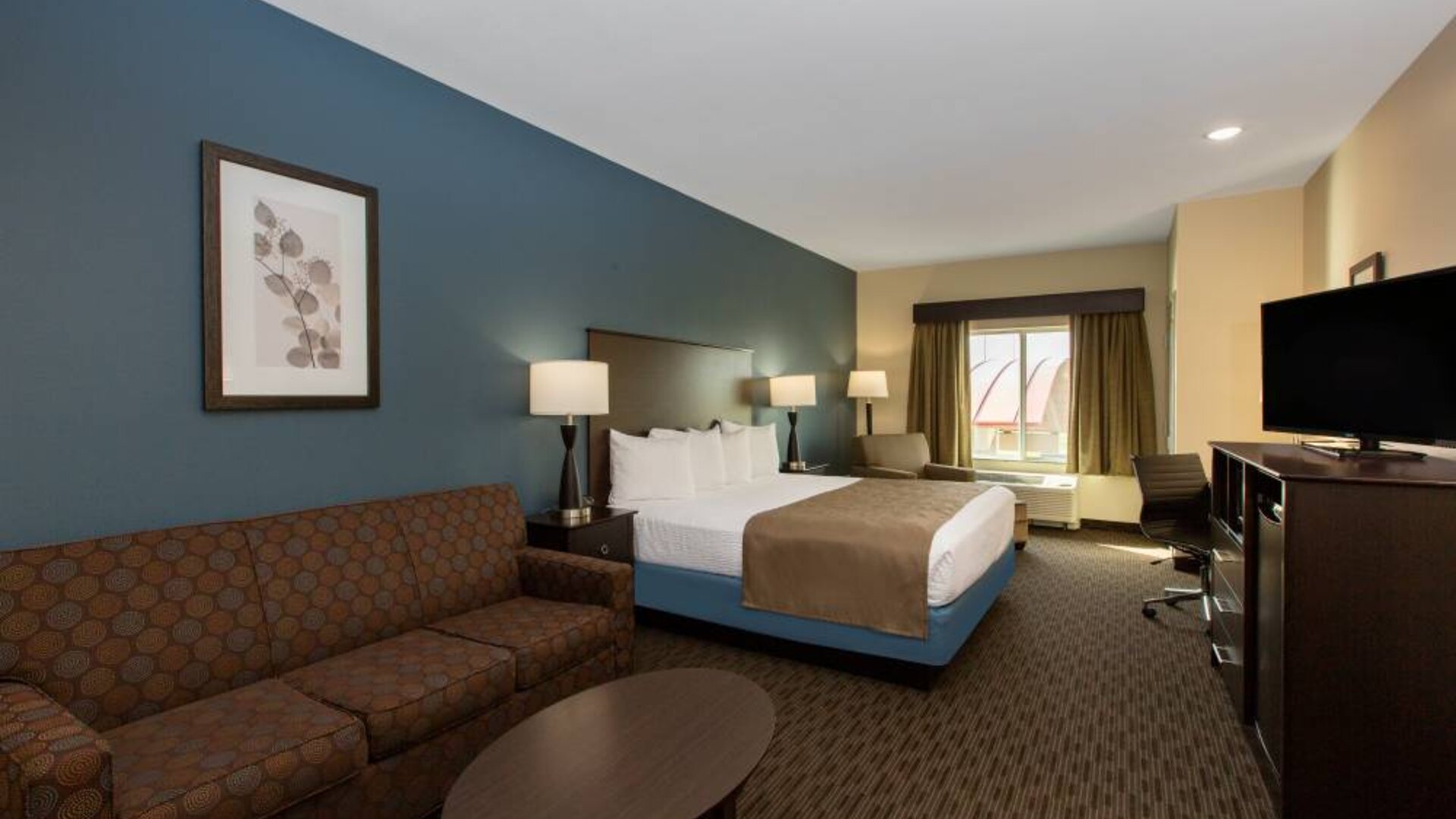 Spacious day use room at AmericInn By Wyndham Sioux Falls North.