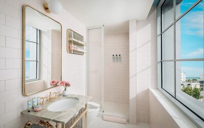 Room, 1 King Bed (Mobility Accessible, Roll-in Shower)