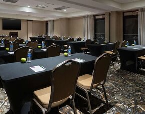 Meeting room at Hyatt Place Fort Lauderdale Cruise Port.