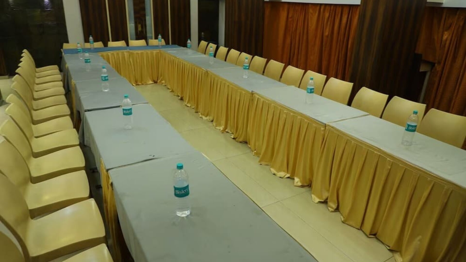 Professional meeting room at Hotel Alka Residency.