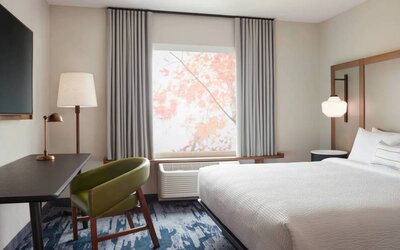 Day use room with work desk at Fairfield Inn & Suites By Marriott Houston League City.