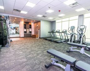 Fitness center available at Fairfield Inn & Suites By Marriott Houston League City.