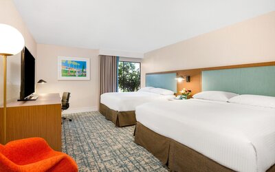 Partial Park View Room Two Queen Beds