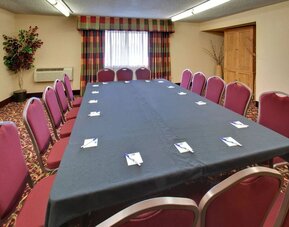 Professional meeting room at Holiday Inn Express Chicago - Downers Grove.
