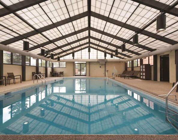 Refreshing indoor pool at Hyatt Place Chicago/Hoffman Estates.