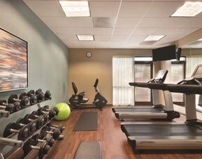 Fitness center available at Hyatt Place Chicago/Hoffman Estates.