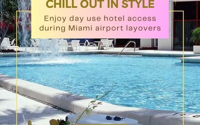Refreshing outdoor pool at Pullman Miami Airport.