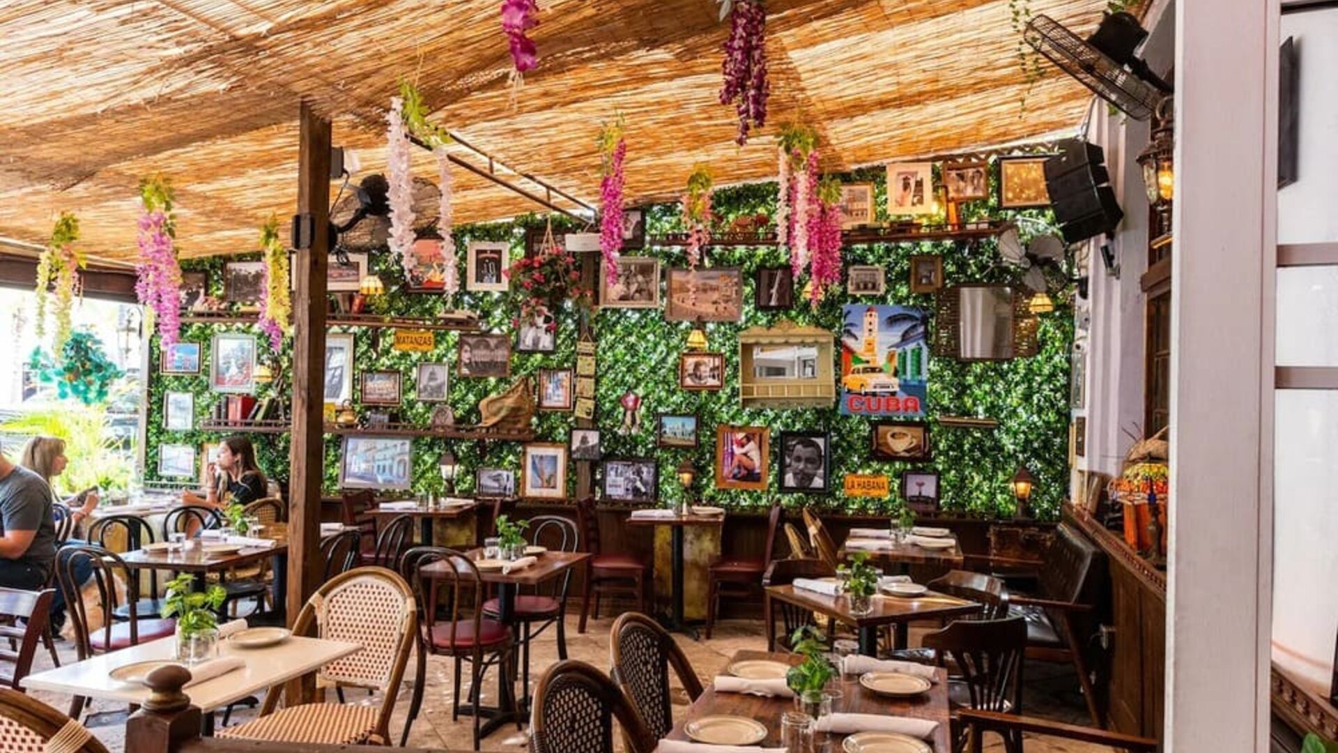 Dining and coworking space at Hotel Chelsea, A South Beach Group Hotel.