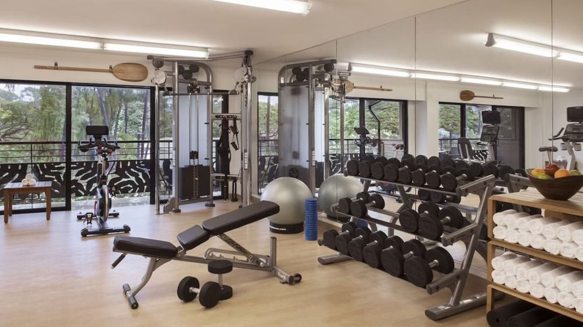 Fitness center available at Ko'a Kea Resort On Po`ipu Beach.