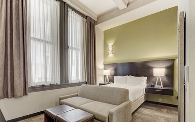 Studio Suite, 2 Queen Beds, Kitchen, City View