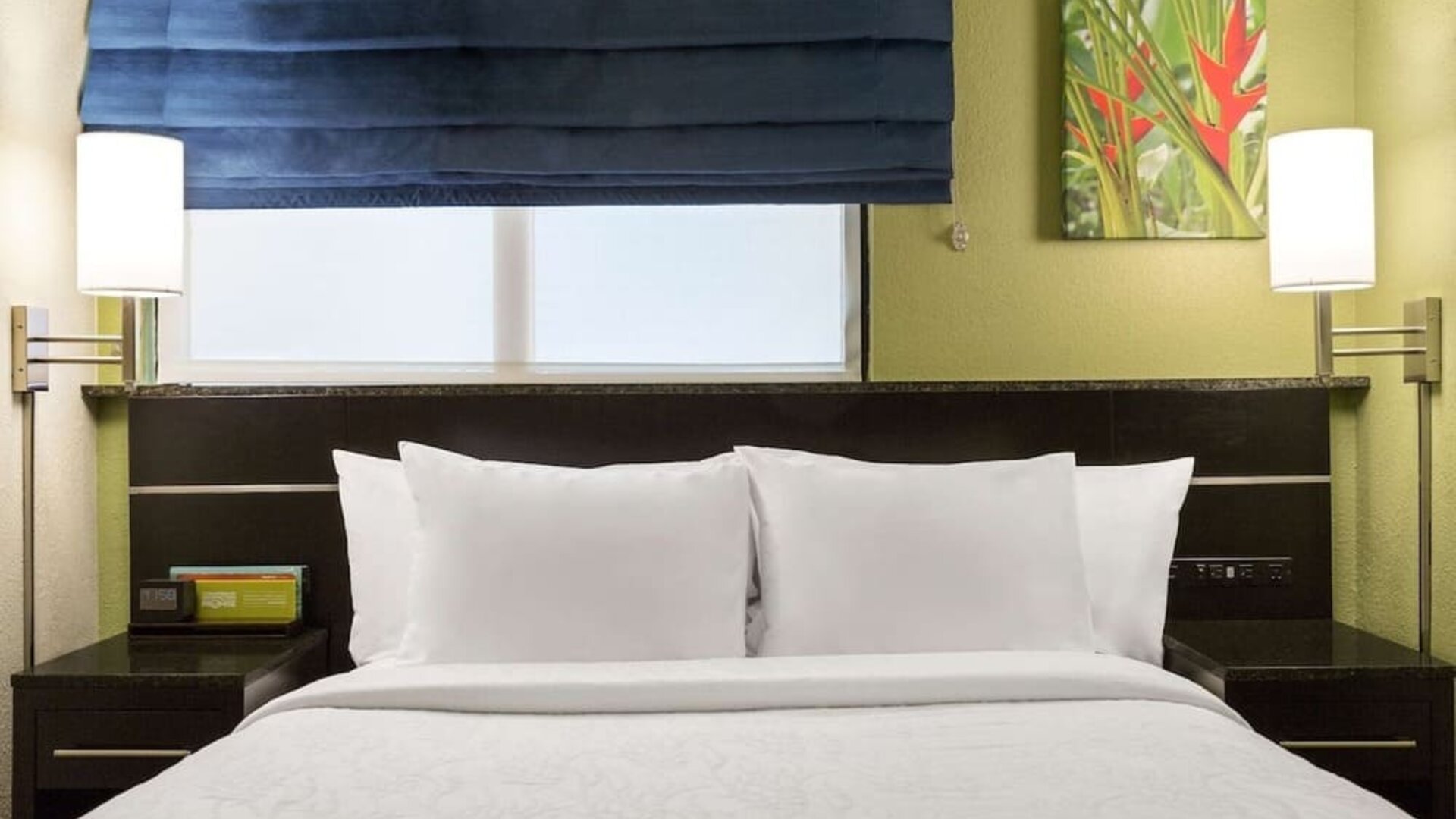 King bed at Hilton Garden Inn Houston NW/Willowbrook.