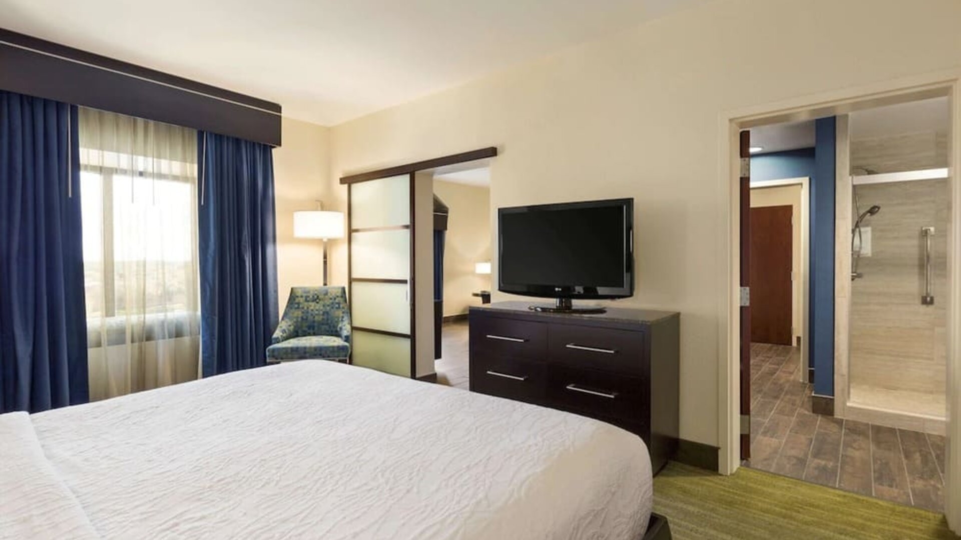Day use room with private guest bathroom at Hilton Garden Inn Houston NW/Willowbrook.