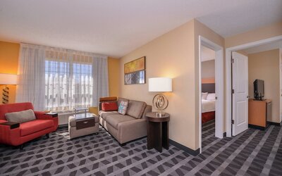 Studio, 1 King Bed with Sofa bed