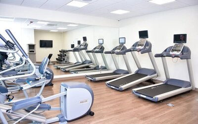 Fitness center available at Holiday Inn Express & Suites Bensenville - O'Hare.