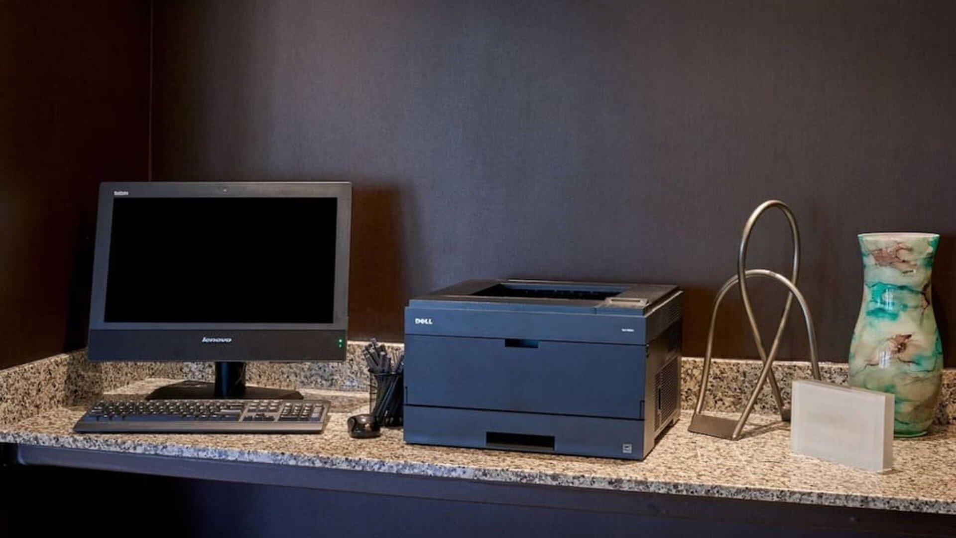 Business center at Sonesta Select Minneapolis Eden Prairie.