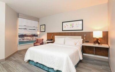 Suite, 1 King Bed, Accessible (Hearing)