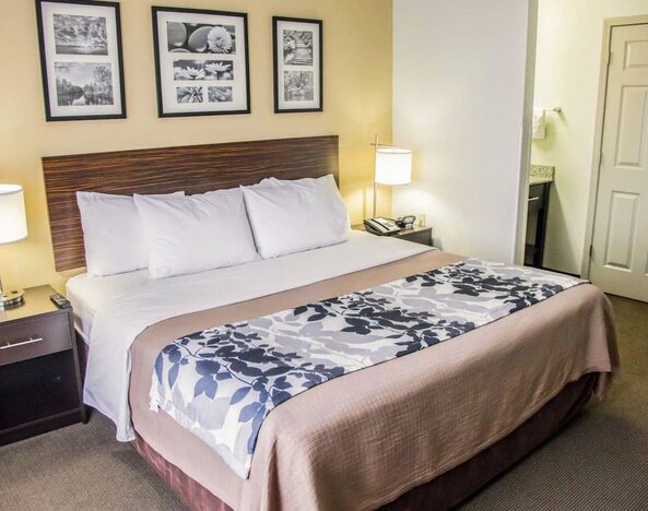 Romantic day room at Sleep Inn Tinley Park.