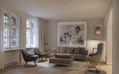 Meeting and coworking space at Wilmina Hotel.