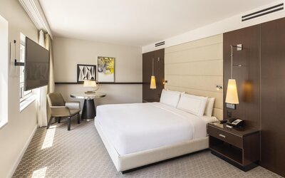 Room, 1 King Bed, Accessible, Bathtub (Hearing)