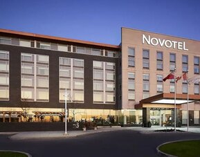 Parking available at Novotel Toronto Vaughan Centre.