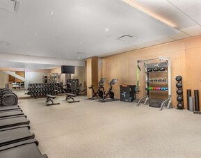 Well equipped gym at The Art Hotel Denver.