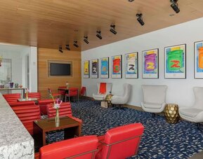 Meeting and coworking space at The Art Hotel Denver.