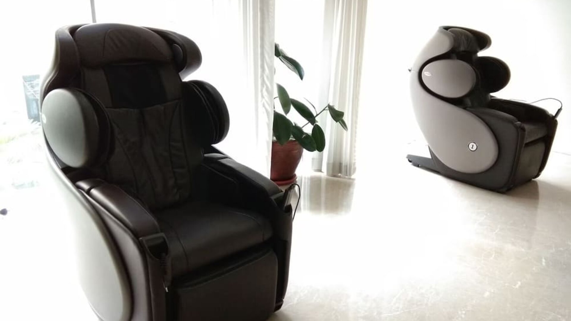 Spa chairs at Fraser Residence Menteng Jakarta.