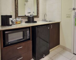 Day use room with microwave and mini-fridge at Hampton Inn & Suites Conroe - I-45 North.