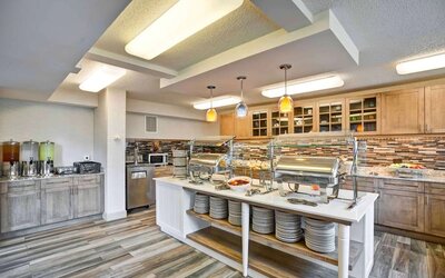 Breakfast available at Homewood Suites By Hilton Chicago-Downtown.