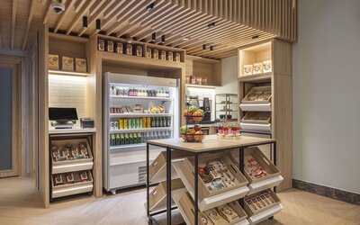 Convenience store at Hilton Garden Inn Tbilisi Riverview.
