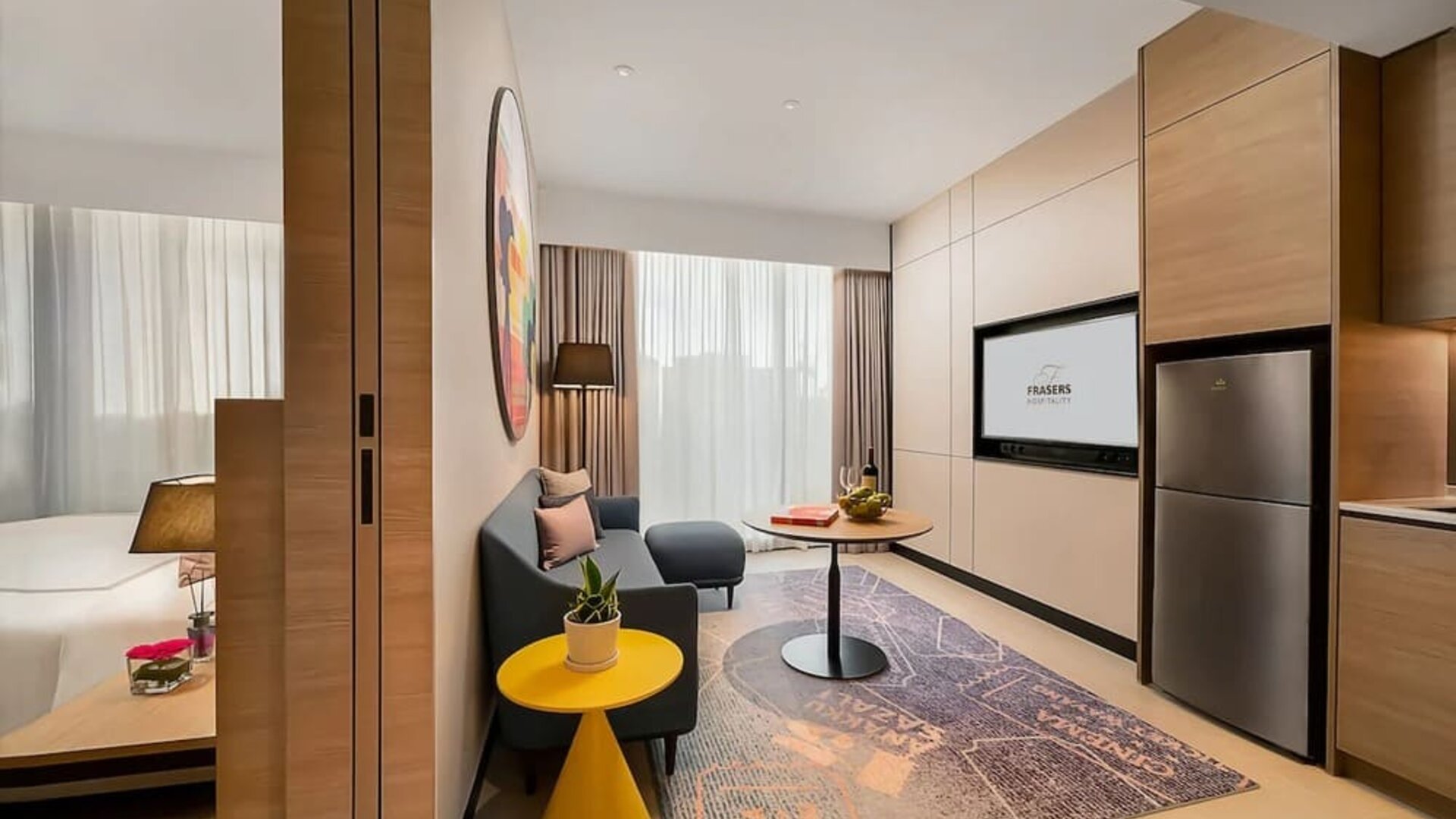 Day use room with natural light and TV at Capri By Fraser Bukit Bintang.