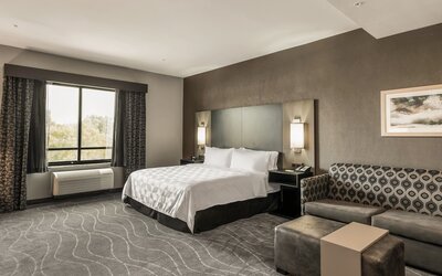 Suite, 1 King Bed, Accessible Bathtub (Mobility)