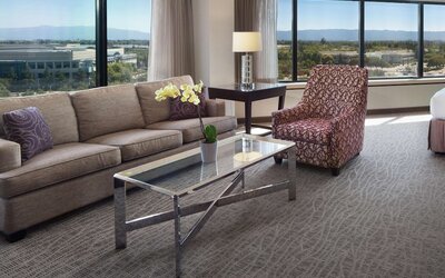 Junior Suite, 1 King Bed, Accessible (Hearing)