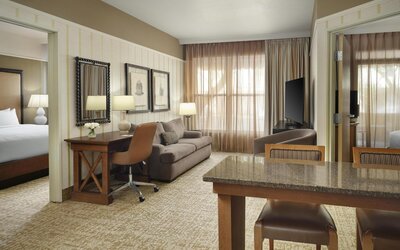 Suite, Multiple Beds, Accessible (One Bedroom Roll in Shower)